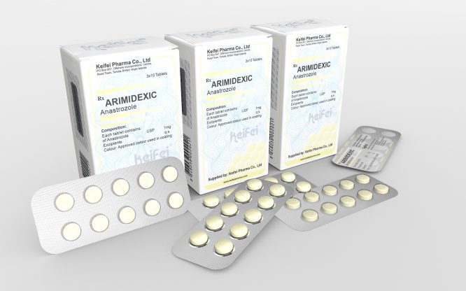 Arimidex (Anastrozole) 1mg - Keifei Pharma Arimidexic