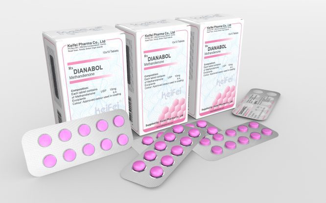 Dianabol / DBol (Methandienone) 10mg - Keifei Pharma Dianabol