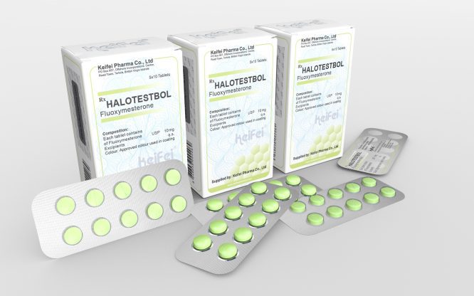 Halotest (Fluoxymesterone) 10mg - Keifei Pharma Halotesbol