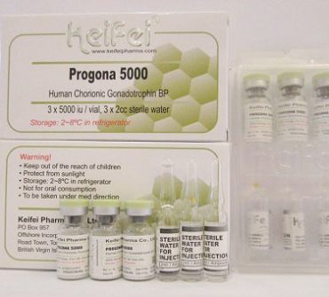 HCG (Human Chorionic Gonadotropin) 5000iu - Keifei Pharma Progona 5000