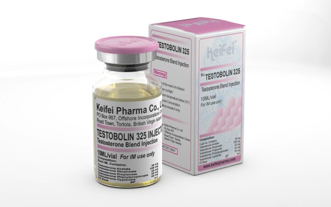 Test Mix (A mix of Testosterones) 325mg - Keifei Pharma Testobolin 325