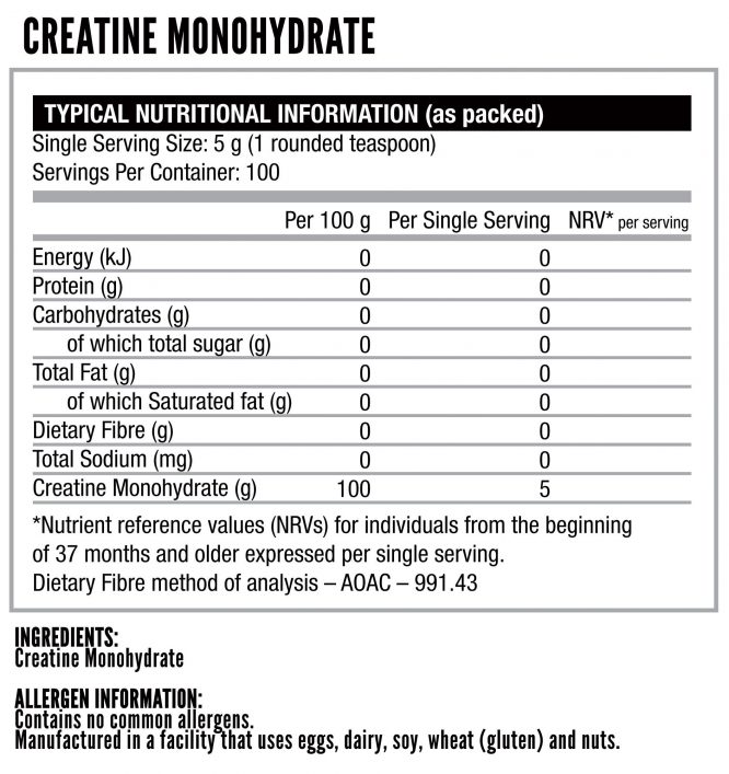 Creatine Mono (500g)