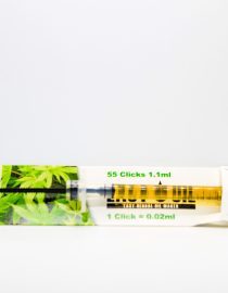 THC Distillate Syringe (clicker)