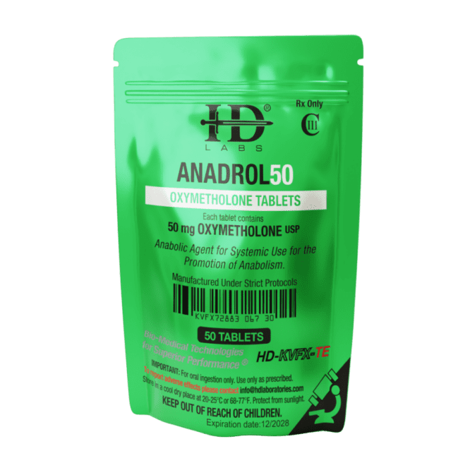 Anapolon (Oxymetholone) 50mg – HD Labs Anapolon