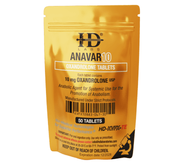 Anavar (Oxandrolone)10mg – HD Labs Oxandrolone