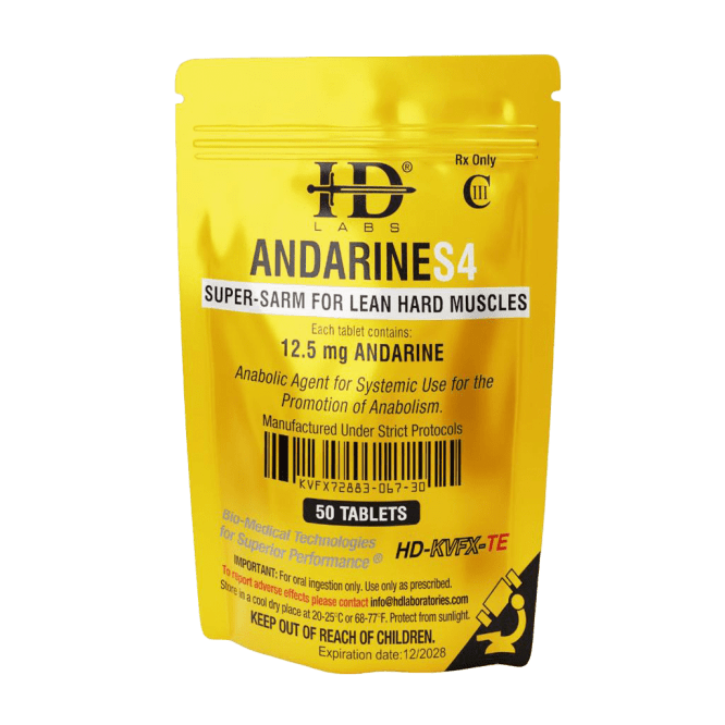 Andarine (S4) 12.5mg – HD Labs Andarine