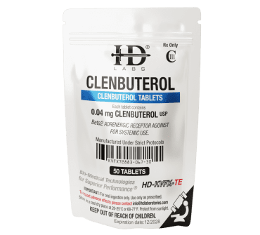 Clenbuterol Oral 40mcg – HD Labs