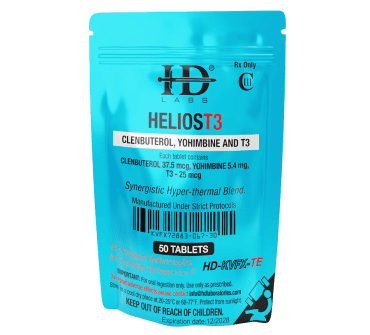 CYT3 (Clenbuterol, Yohimbine, T3) - HD Labs heliosT3