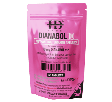 Dianabol / DBol (Methandienone) 10mg - HD Labs Dianabol