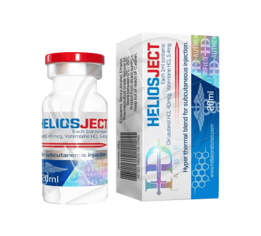 Helios (Clenbuterol, Yohimbine Mix) 45.4mg - HD Labs Helios Ject 200