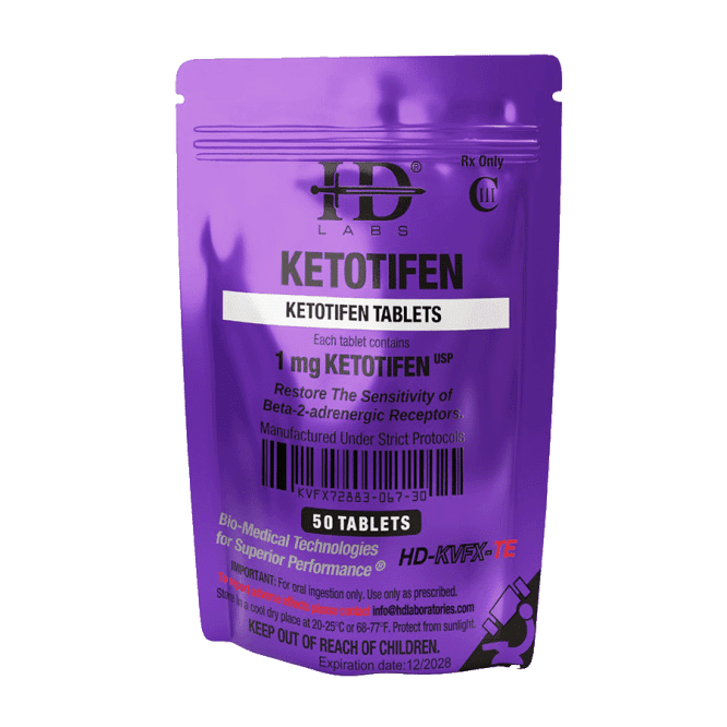 Ketotifen 1mg – HD Labs Ketotifen