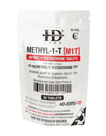 M1T (Methyl 1 Testosterone) 10mg - HD Labs Methyl-1-T