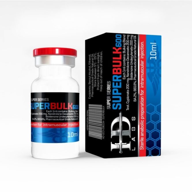 Super Bulk (Test C, Tren E, Deca 300) 600mg - HD Labs Super Bulk