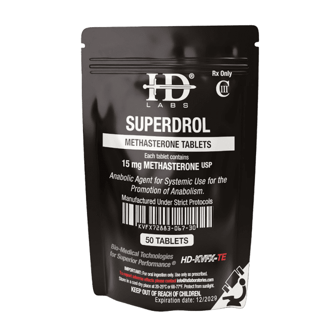 Superdrol (Methyldrostanolone) 15mg – HD Labs Superdrol