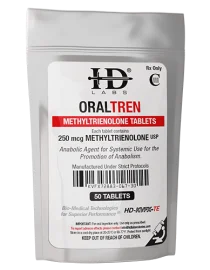 Tren Oral (Methyltrienolone) 250mcg - HD Labs OralTren