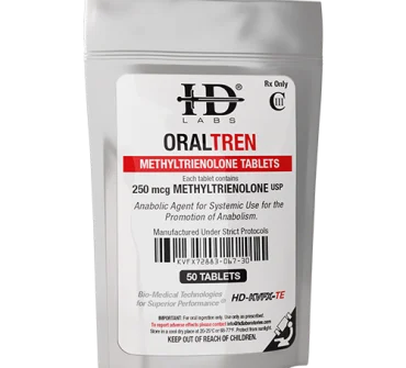 Tren Oral (Methyltrienolone) 250mcg - HD Labs OralTren