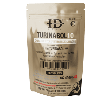 Turanabol (chlorodehydromethyl testosterone) 10mg – HD Labs Turanabol