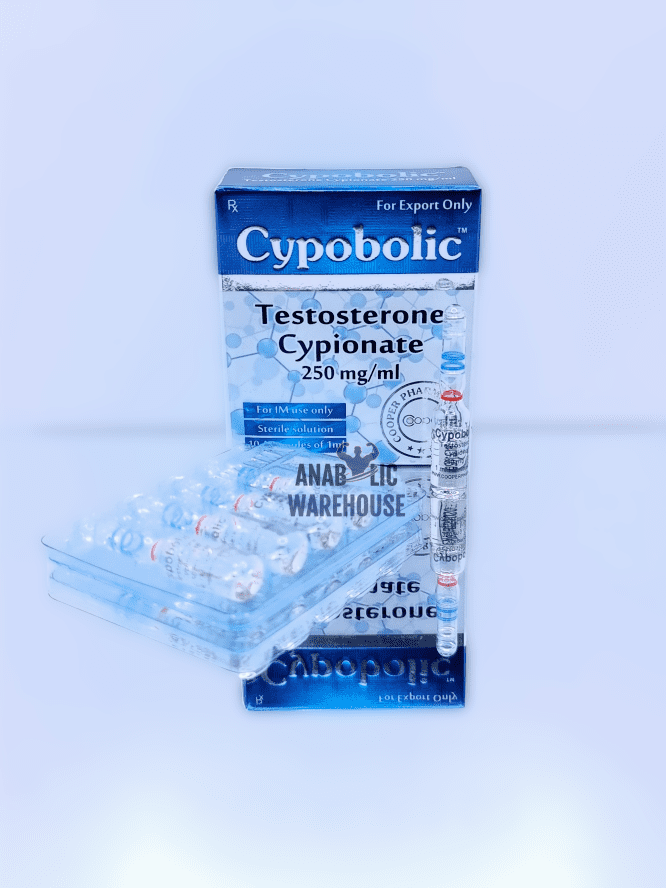 Test C (Testosterone Cypionate) 250mg - Cooper Pharmaceuticals Cypobolic