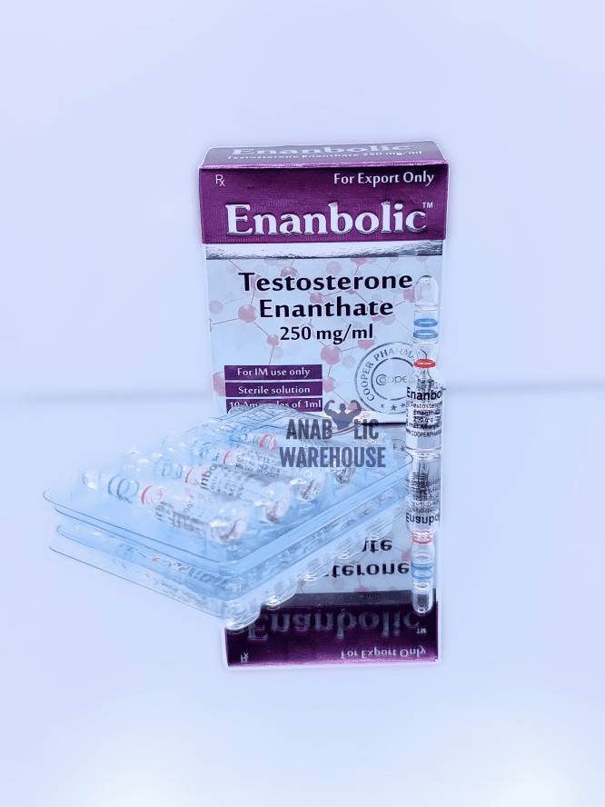 Test E (Testosterone Enanthate) 250mg - Cooper Pharmaceuticals Enanbolic