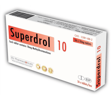 Superdrol Pro Hormone (Methyldrostanolone) 10mg – EU Pharma Superdrol