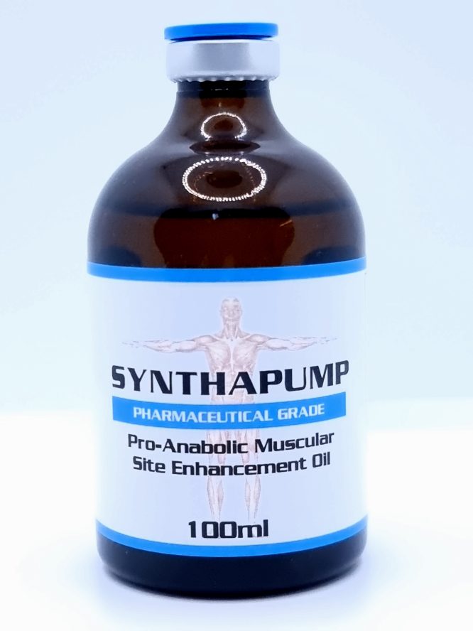 Synthol Syntherex (85 % (MCT) oil, 7.5 % lidocaine, and 7.5 % alcohol)