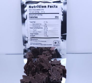 Sugar Free THC Mini Chocolates 20mg