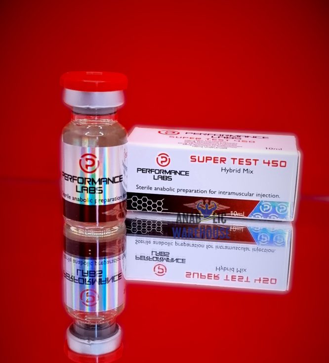 Super Test (A mix of Testosterones) 450mg - Performance Labs