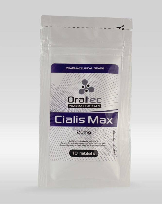 Cialis Max (Tadalafil) 20mg - OralTec