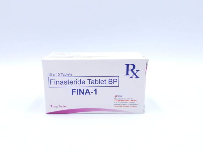 Finpecia (Finasteride) 1mg - Cooper Pharmaceuticals FINA-1