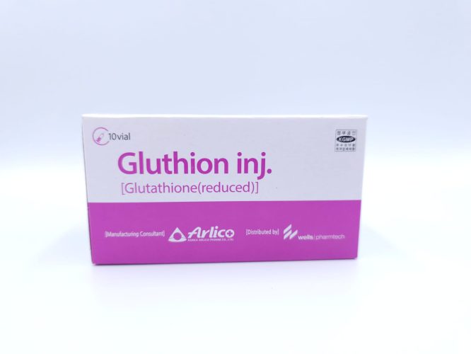 Gluthione Inj (Amino acids glycine, Cysteine, Glutamic acid) 600mg