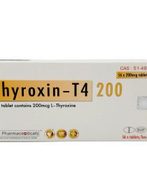 T4 - Eltroxin (Levothyroxine) 50mcg - EU Pharma Thyroxin-T4