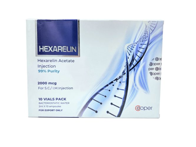 Hexarelin (Examorelin Peptide) 2000mcg – Cooper Pharmaceuticals