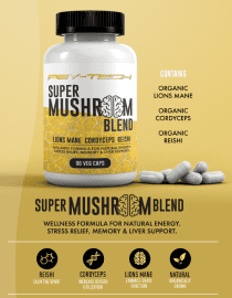 Super Mushroom Blend 1500mg - Psy-Tech