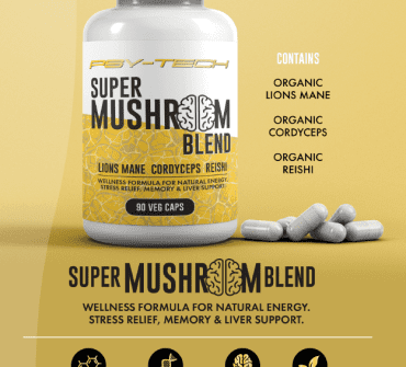 Super Mushroom Blend 1500mg - Psy-Tech